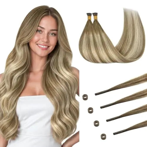 I Tip Hair Extensions, Cold Fusion, Invisible Itips 14inch 50g 100S