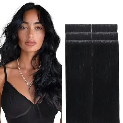 Invisi Edge Tape-In Hair Extensions Set, Versatile Styling