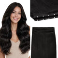 Butterfly Weft Hair Extensions Human Hair, Easy Install Breathable