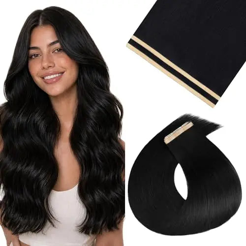 Tape-In Weft Hair Extensions, Invisible Genius Weft Home DIY 2pcs