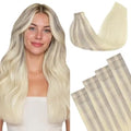 Invisi Edge Tape-In Hair Extensions Human Hair, Natural Look, 20Pcs