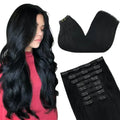 Seamless Clip-In Hair Extensions Real Human Hair Remy Extensions