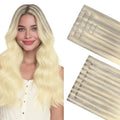 Invisi Edge Clip-In Hair Extensions Set, Human Hair, Mix Freely