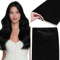 Tape-In Weft Hair Extensions, Invisible Genius Weft Home DIY