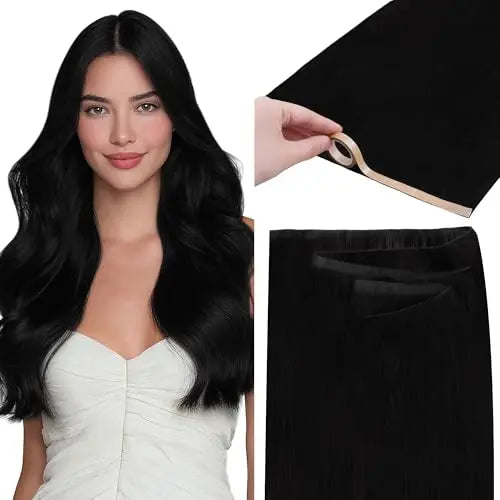 Tape-In Weft Hair Extensions, Invisible Genius Weft Home DIY