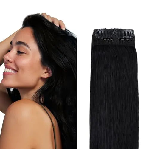 Scalp Hair Fill Ins, Clip-In Hair Extensions, Human Hair Pieces for Women With Thinning Hair