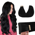 Tape-In Hair Extensions Human Hair 10" 30g 20pcs #2/6/2