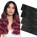 Invisi Edge Tape-In Hair Extensions Set, Versatile Styling