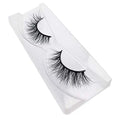 Mink Lashes 3D Mink Eyelashes, 10mm-14mm Natural False Lashes Siberian Faux Mink Lashes Real Layered Effect Hand Made Strips 