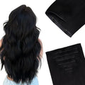 Invisi Edge Clip-In Hair Extensions Set, Human Hair, Mix Freely