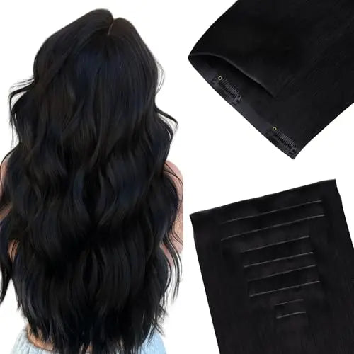 Invisi Edge Clip-In Hair Extensions Set, Human Hair, Mix Freely