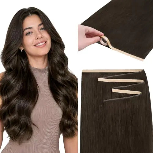 Tape-In Weft Hair Extensions, Invisible Genius Weft Home DIY