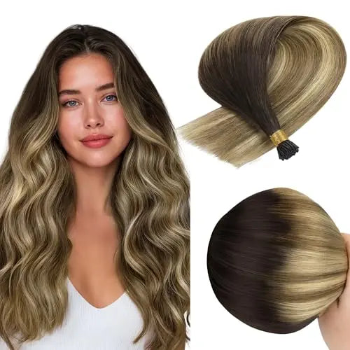 I Tip Hair Extensions, Cold Fusion, Invisible Itips 24inch 50g 50S