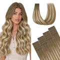 Invisi Edge Tape-In Hair Extensions Human Hair, Natural Look, 20Pcs