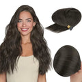 I Tip Hair Extensions Real Human Hair, 24inch 50g 50S, Cold Fusion I Tip Hair Extensions, Invisible Remy Hair Extensions, 1C 
