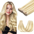 Tape-In Hair Extensions Human Hair 20" 100g 40pcs #18D/22F