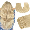 Genius Weft Hair Extensions Human Hair Invisible Blend Flat Weft