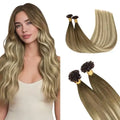 U Tip Hair Extensions, Hot Fusion Pre-Bonded Keratin 18inch 50g 50S