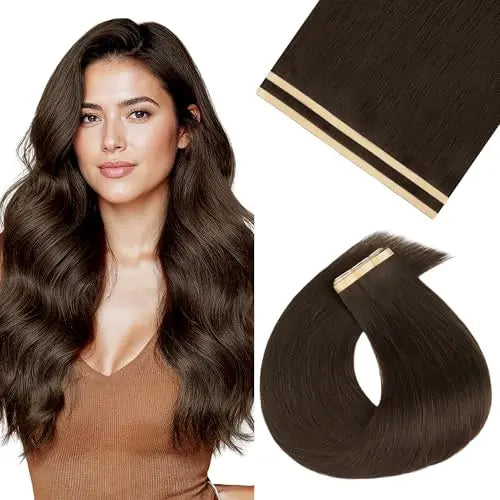 Tape-In Weft Hair Extensions, Invisible Genius Weft Home DIY 2pcs