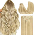 Seamless Clip-In Hair Extensions Real Human Hair Remy Extensions