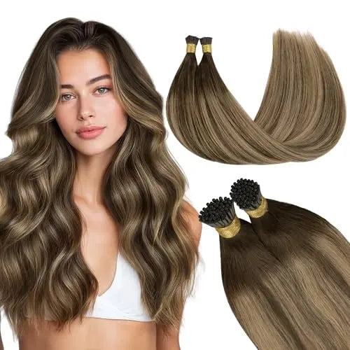 I Tip Hair Extensions, Cold Fusion, Voluminous, 14inch 100g 200S