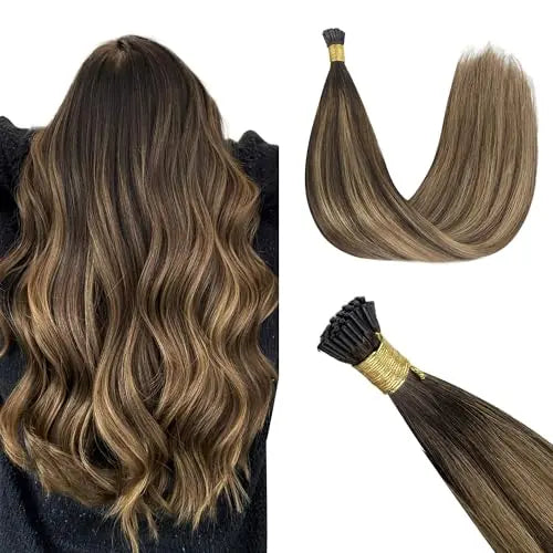 I Tip Hair Extensions, Cold Fusion, Invisible Itips 18inch 50g 50S