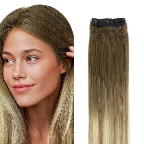 Scalp Hair Fill Ins Instant Volume Invisible Clip-In Hair Extension