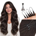 Microlink Bead Hair Extensions, Comfortable Feather Invisible Tip