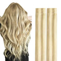 Invisi Edge Tape-In Hair Extensions Human Hair, Natural Look, 6Pcs