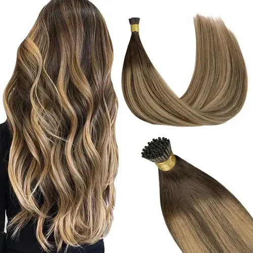 I Tip Hair Extensions, Cold Fusion, Invisible Itips 14inch 50g 100S