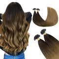 U Tip Hair Extensions, Hot Fusion Pre-Bonded Keratin 18inch 50g 50S