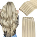 Sew In Hair Extensions Real Human Hair Thick, Add Volume 16In 120g