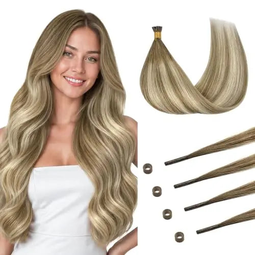 I Tip Hair Extensions, Cold Fusion, Invisible Itips 18inch 50g 50S