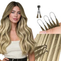Microlink Bead Hair Extensions, Comfortable Feather Invisible Tip