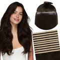Tape-In Weft Hair Extensions, 8cm Wide Tape, 20inch 20pcs 100g