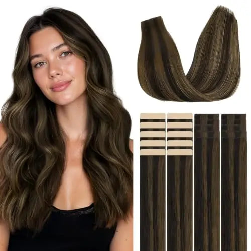 Invisi Edge Tape-In Hair Extensions Set, Versatile Styling