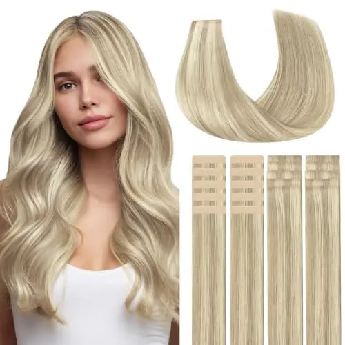 Invisi Edge Tape-In Hair Extensions Set, Versatile Styling
