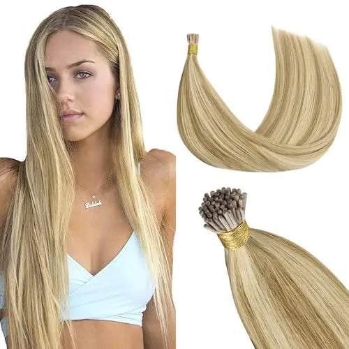 I Tip Hair Extensions, Cold Fusion, Invisible Itips 14inch 50g 100S