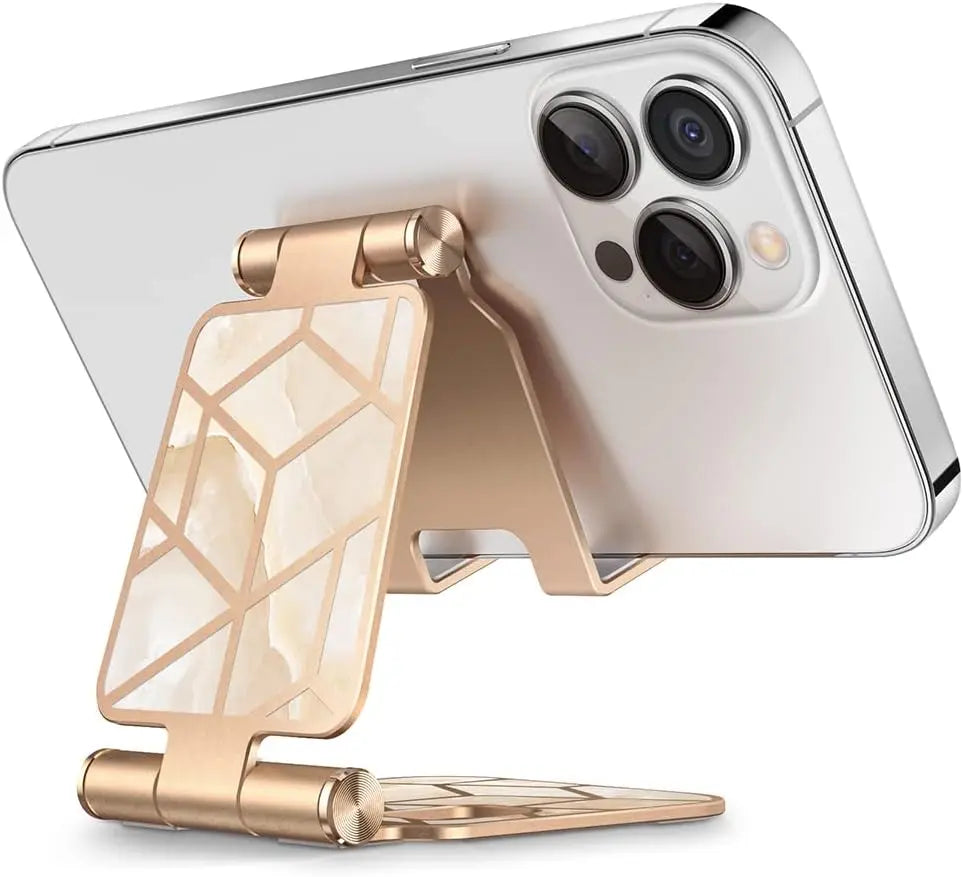 i-Blason Cell Phone Stand for Desk, Phone Holder fits All Phones, Gold My Store