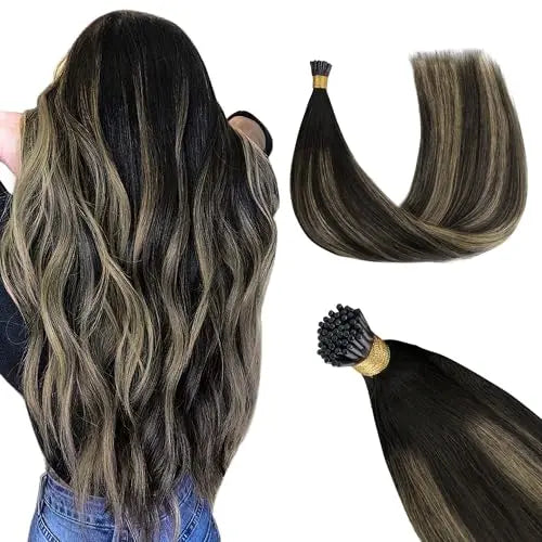 I Tip Hair Extensions, Cold Fusion, Invisible Itips 20inch 50g 50S