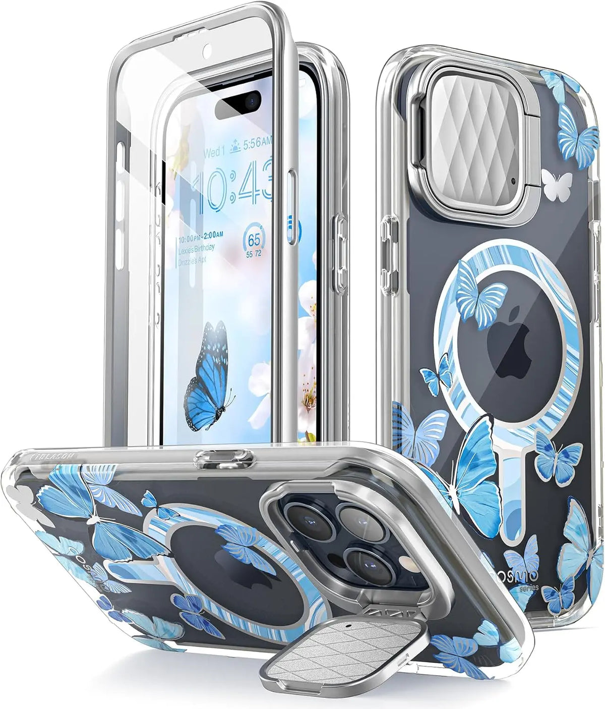 i-Blason for iPhone 15 Pro Case MagSafe, w/‌ Screen Protector, Bluefly My Store