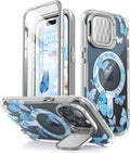 i-Blason for iPhone 15 Pro Max Case MagSafe with Camera Cover, Butterfly My Store